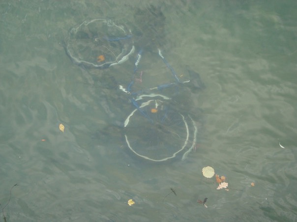 Bike in Aare